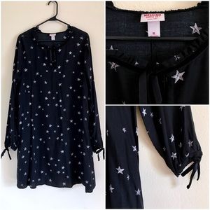 Adorable Mossimo Star shift dress - size XL NWOT
